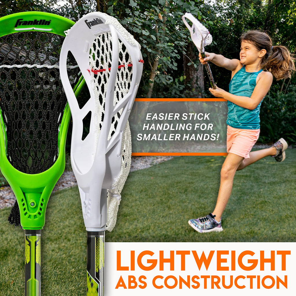 Franklin Sports Future Champs Youth Lacrosse Set - 32 In - Blue + Green