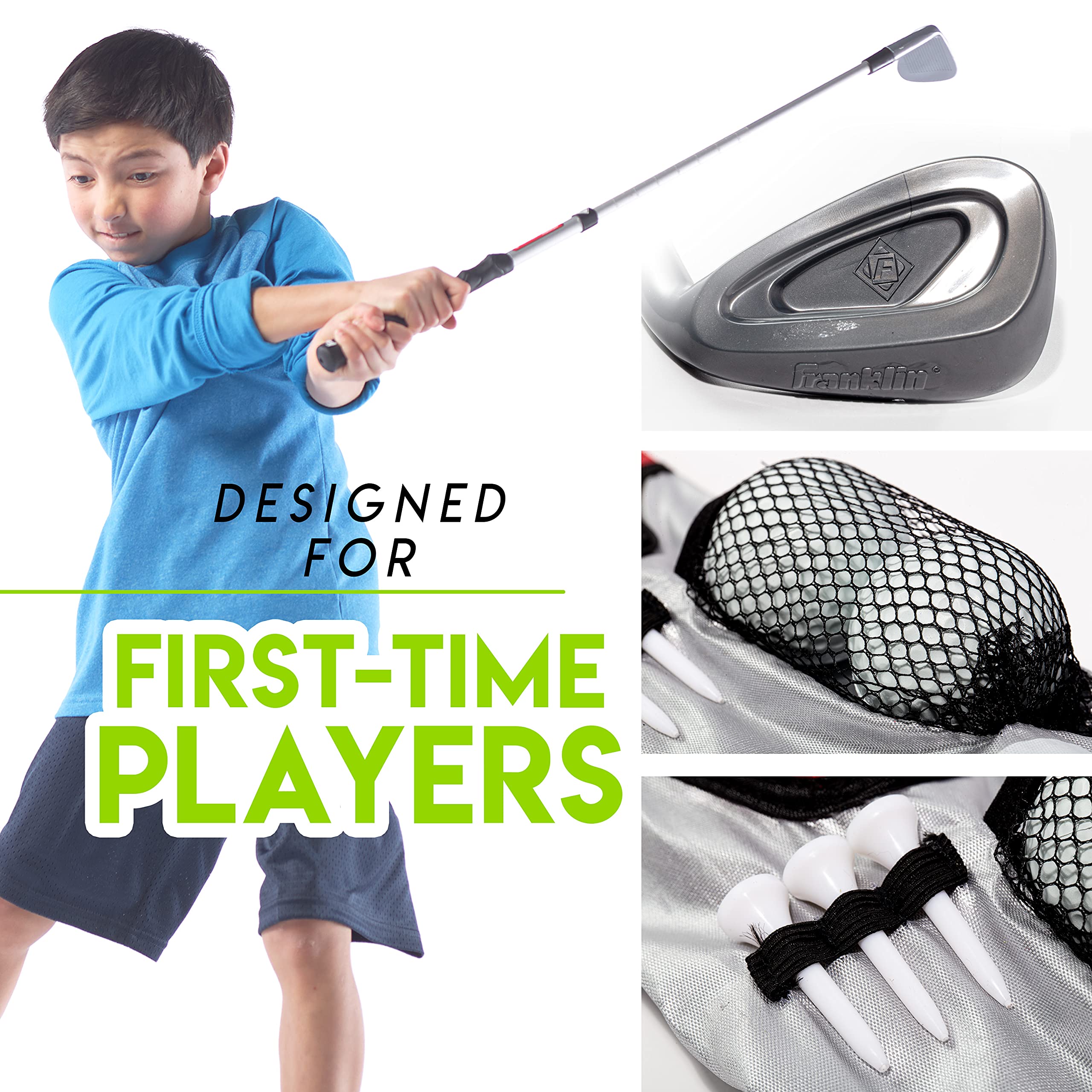 Franklin Sports Adjustable Youth Golf Set