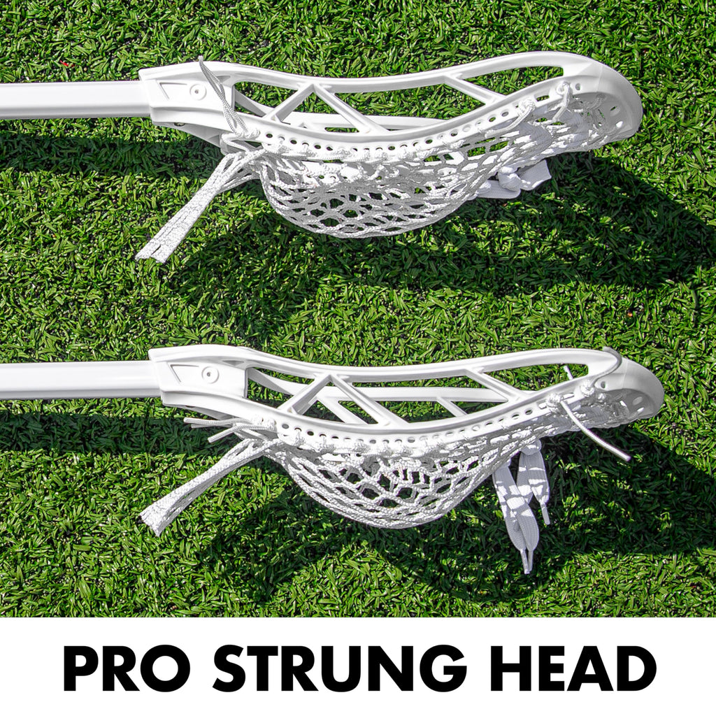 The Starter - 19.5" Mini Complete Lacrosse Stick for Beginners - PVC Plastic Shaft Perfect Fiddle Stick by Signature Lacrosse