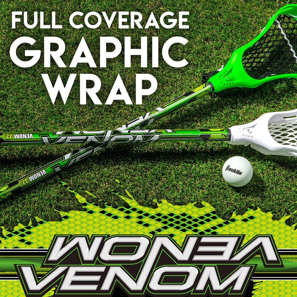 Franklin Sports Future Champs Youth Lacrosse Set - 32 In - Blue + Green