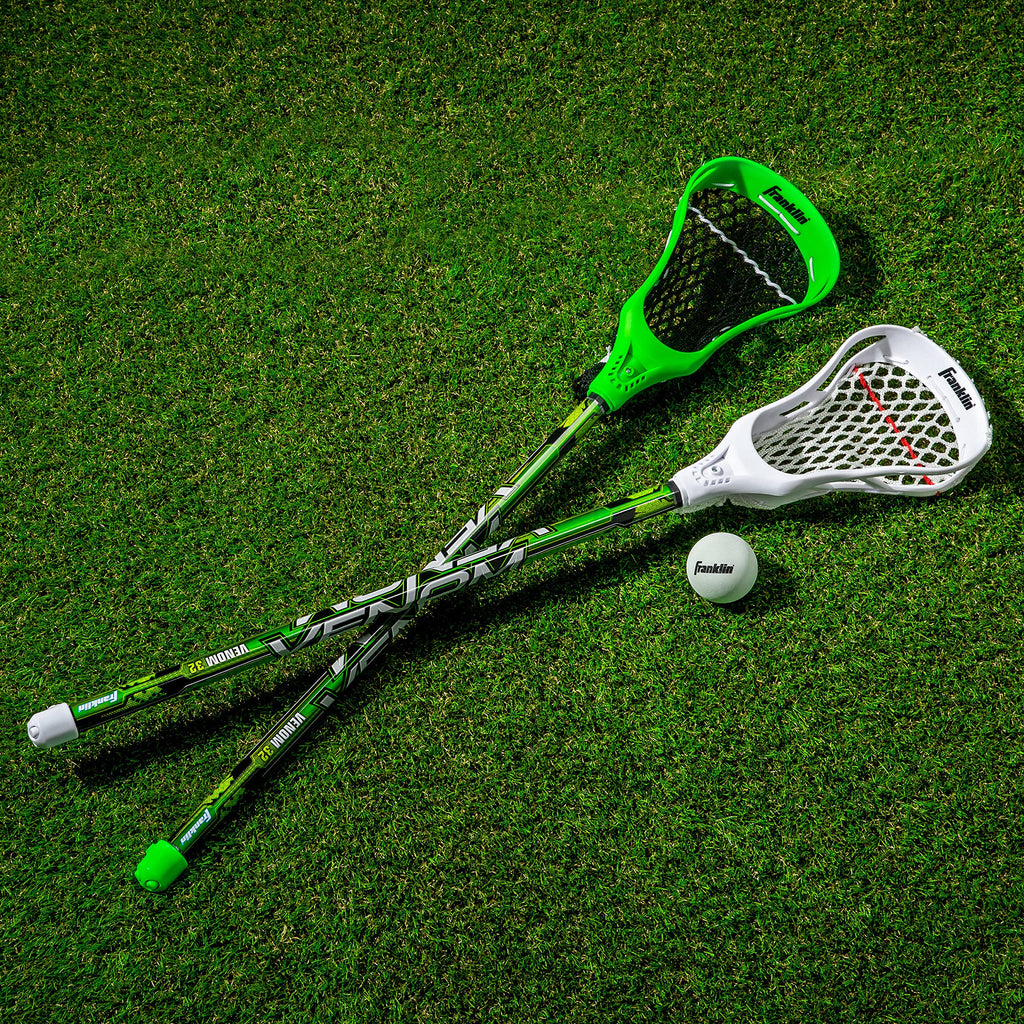 Franklin Sports Future Champs Youth Lacrosse Set - 32 In - Blue + Green